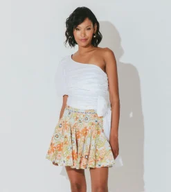Cleobella Bottoms-Nora Mini Skirtretro Floral