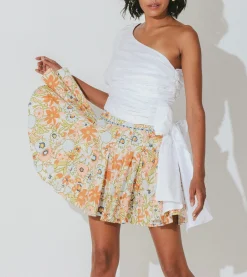 Cleobella Bottoms-Nora Mini Skirtretro Floral