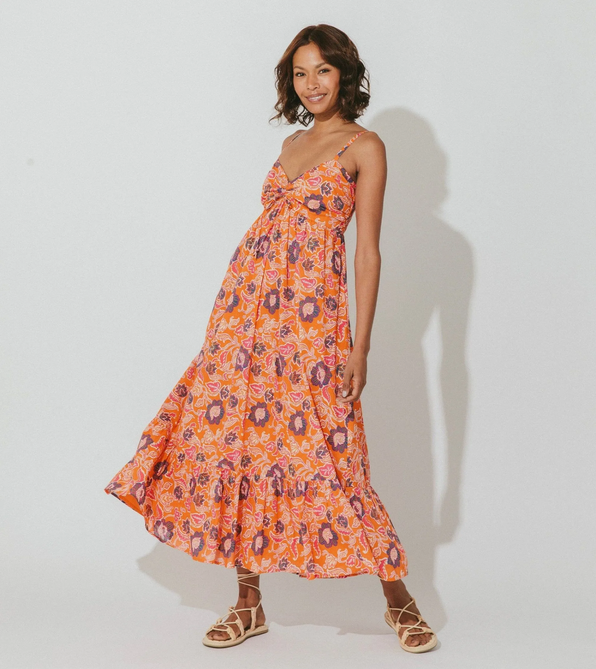 Cleobella Dresses-Oliana Midi Dresstropique