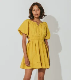 Cleobella Dresses-Orianna Mini Dressmarigold