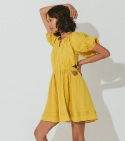Cleobella Dresses-Orianna Mini Dressmarigold