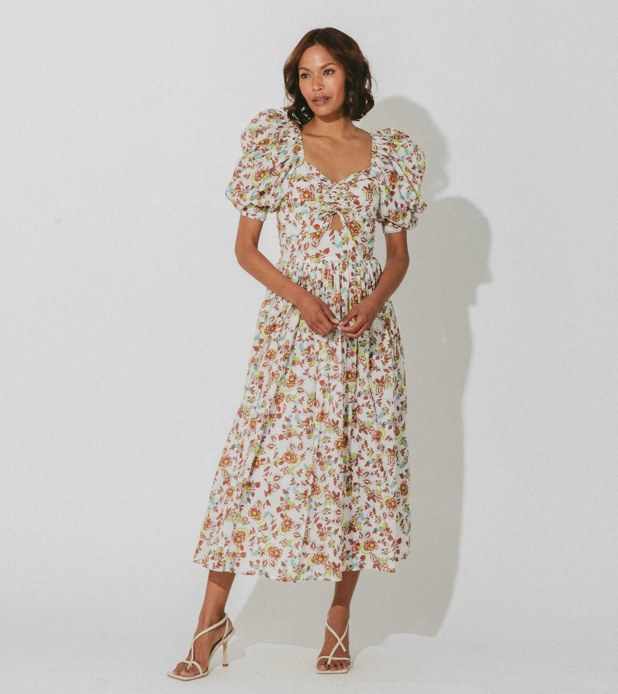 Cleobella Dresses-Penelope Midi Dressenya