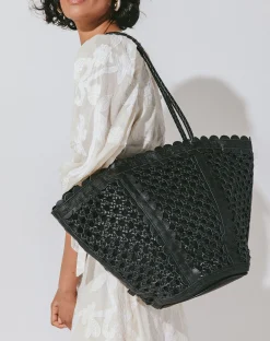 Cleobella Handbags-Renata Toteblack