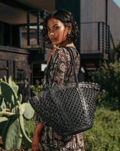Cleobella Handbags-Renata Toteblack