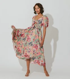 Cleobella Dresses-Reza Midi Dresspanama