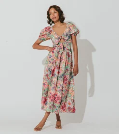 Cleobella Dresses-Reza Midi Dresspanama
