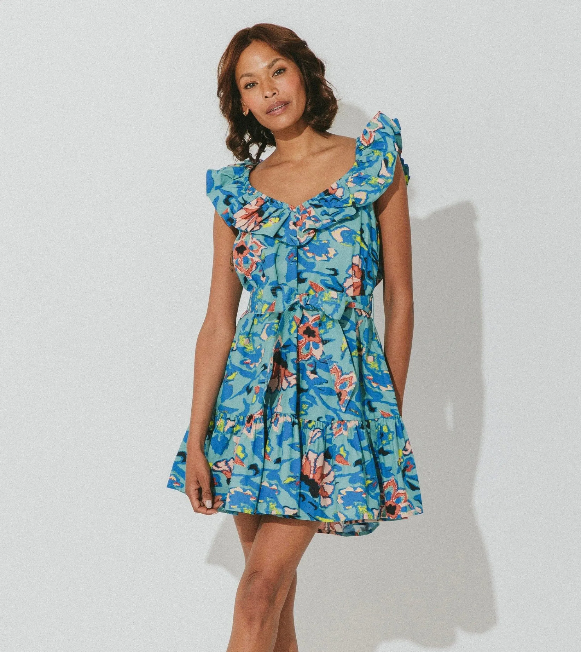 Cleobella Dresses-Rina Mini Dresscalypso