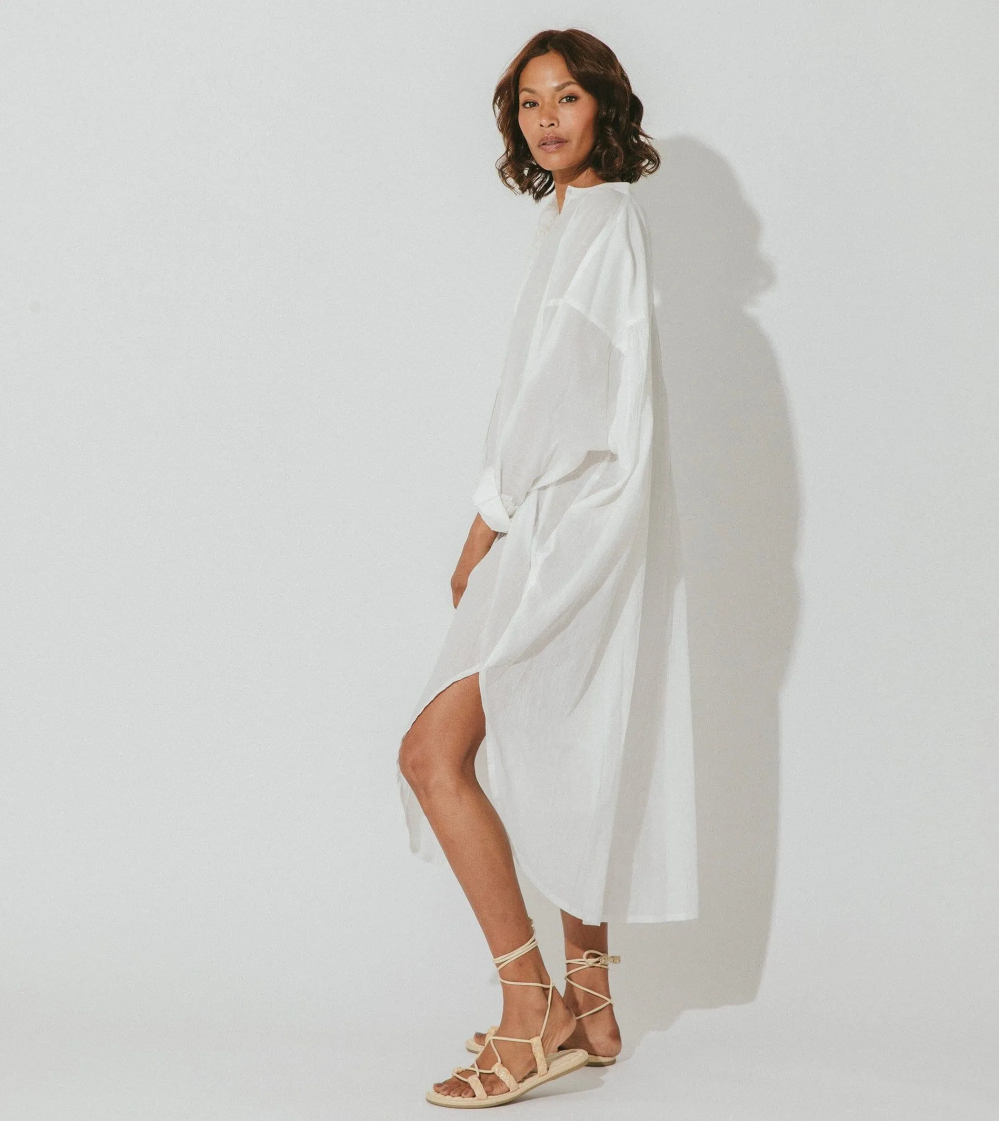 Cleobella Dresses-Rohita Kaftan Dresswhite