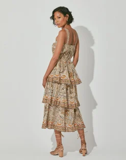 Cleobella Dresses-Rosalie Midi Dresskaleidoscope