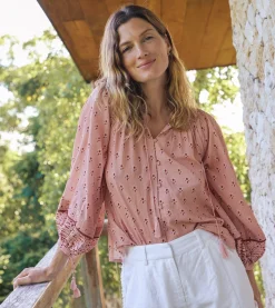 Cleobella Tops-Rue Blousepetal