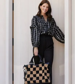 Cleobella Handbags-Santa Monica Weekenderblack Multi