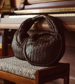 Cleobella Handbags-Santiago Mini Hobo Bagchocolate