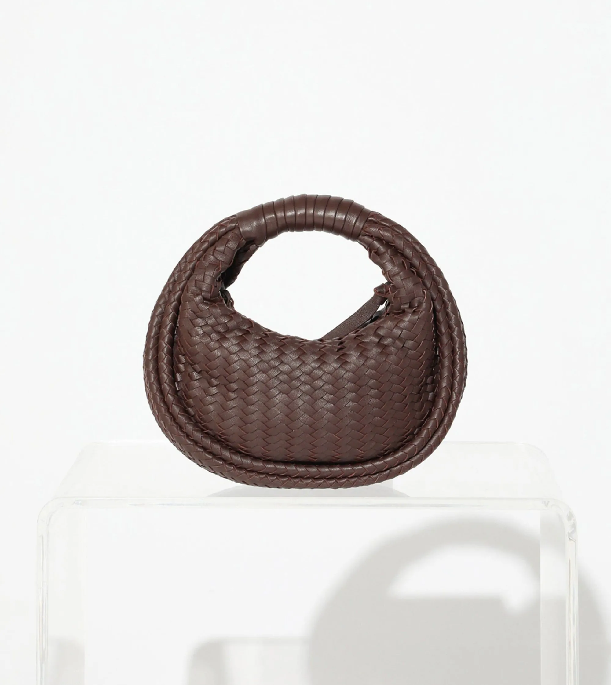 Cleobella Handbags-Santiago Mini Hobo Bagchocolate
