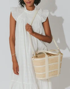 Cleobella Handbags-Stella Market Bagnatural