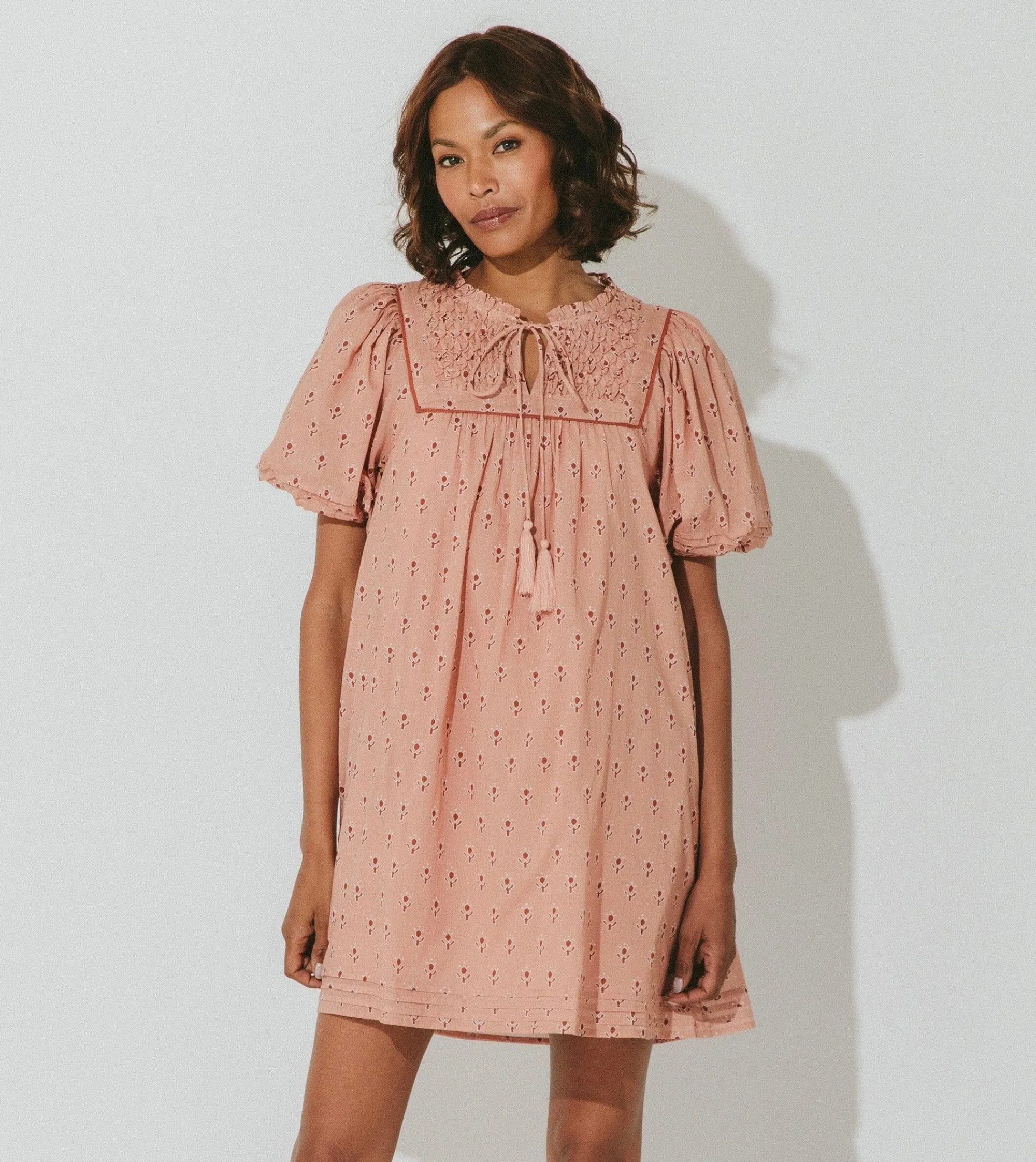 Cleobella Dresses-Sybil Mini Dresspetal