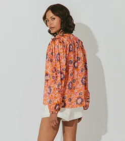 Cleobella Tops-Talia Blousetropique