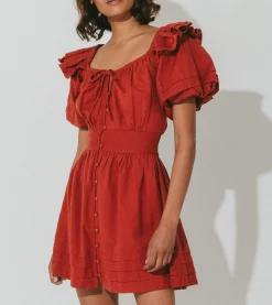 Cleobella Dresses-Tana Mini Dressbrick