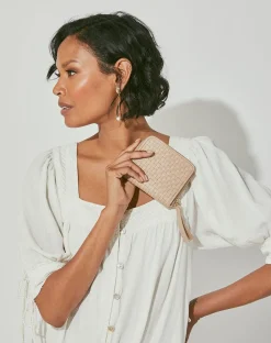Cleobella Handbags-Tiegs Small Zip Walletbone