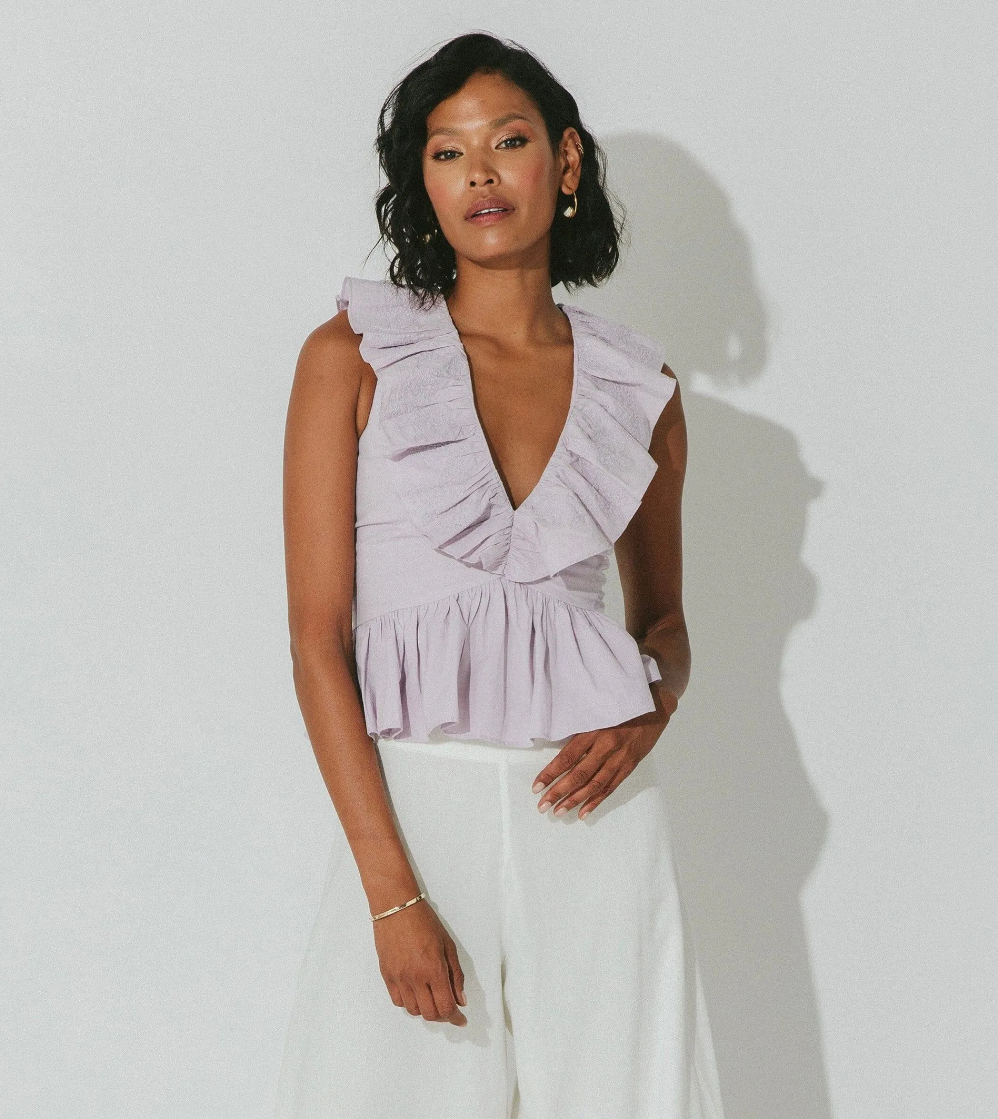 Cleobella Tops-Vega Toplilac