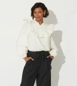 Cleobella Tops-Vivienne Blouseivory