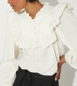 Cleobella Tops-Vivienne Blouseivory