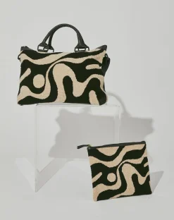 Cleobella Handbags-Weekenderabstract Yin-Yang