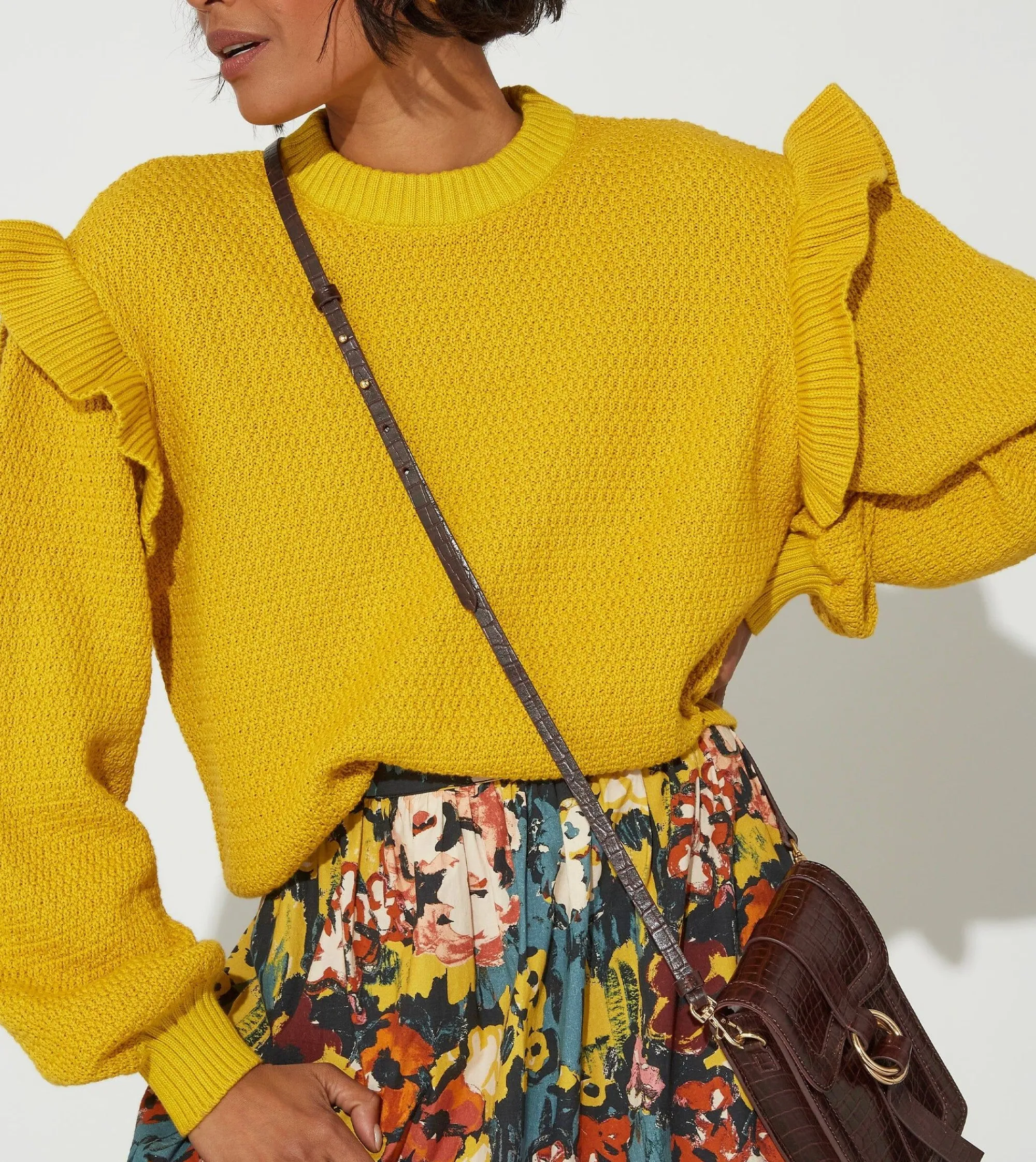 Cleobella Jackets & Sweaters-Yara Sweatercitrine