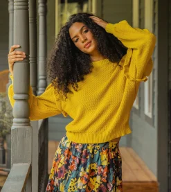 Cleobella Jackets & Sweaters-Yara Sweatercitrine